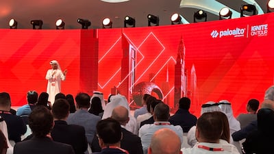 Mohamed Al Kuwaiti said international co-operation boosted the UAE's efforts to protect its cyber space. Alvin R Cabral / The National