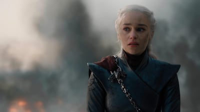 The song 'Kingdom of One' can be interpreted as an ode to the shape-shifting nature of the character Daenerys Targaryen (played by Emilia Clarke). HBO via AP