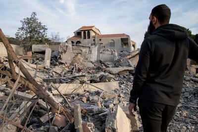 Israel and Lebanese militants have been trading fire since October 8. AFP