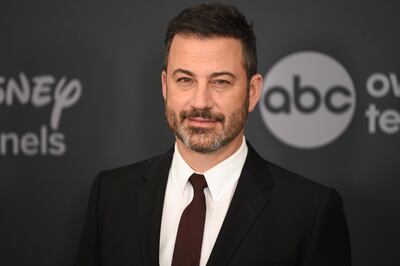 The last host of the Academy Awards was Jimmy Kimmel in 2018. AFP