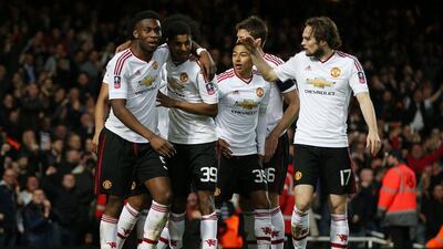 Marcus Rashford scored a stunning opening goal for Manchester United in their FA Cup quarter-final victory against West Ham. Ian Walton /Getty Images