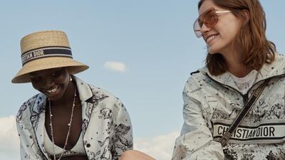 Looks for Dior's Chez Moi collection. Courtesy Dior