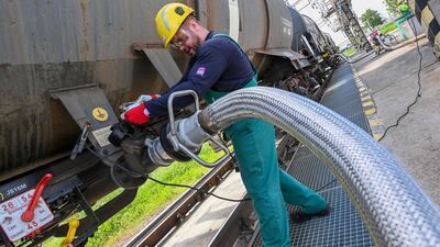 Hungary's Duna refinery continues to receive oil through the Druzhba pipeline from Russia. AFP