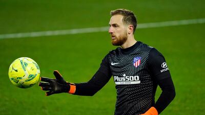Atletico Madrid goalkeeper Jan Oblak. Reuters