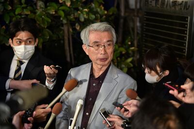 Junichiro Hironaka, lawyer for former Nissan chief Carlos Ghosn. AFP