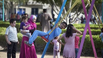 Children will no doubt be delighted with the Ministry of Education’s announcement of longer holidays, but parents worry that terms will not be long enough for curricula to be completed. Silvia Razgova / The National