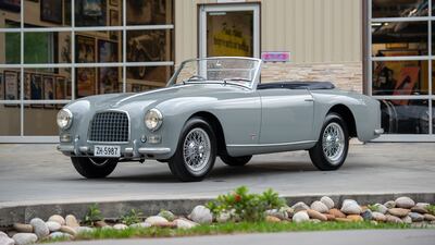 6. 1954 Aston Martin DB2/4 Drophead Coupe by Graber - $687,500.