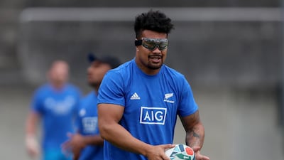 Ardie Savea (rugby). The All Blacks will become the first player to wear goggles at a Rugby World Cup as he battles vision problems that have left him fearful of going blind. Getty Images