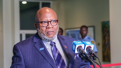 Dennis Francis, the newly-elected President of the UN General Assembly. Getty Images