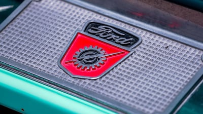 The F-100 replaced the original F-Series truck, the F-1, in 1953. Victor Besa / The National