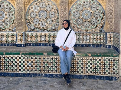 Celina Kalfane, founder of The Muslim Stylist, turned to modest fashion after converting to Islam. Photo: Celina Kalfane