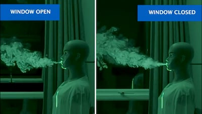 An advert from the "Stop Covid Hanging Around" campaign which Grant Shapps has objected to.