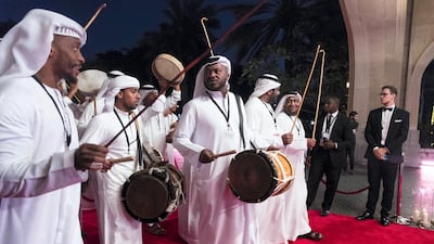 Dubai, United Arab Emirates, December 6, 2017: Red carpet during the opening night of Dubai International Film Festival at Madinat Jumeirah in Dubai December 6, 2017. Christopher Pike / The National Reporter: Chris Newbould Section: Arts & Culture