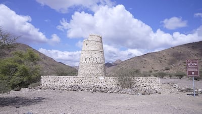 The towers and forts of Khor Fakkan are among four archaeological sites in Sharjah that have been added to the Islamic World Heritage List. Photo: Wam