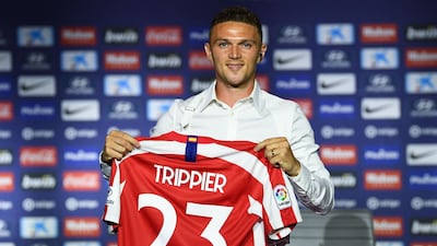England international Kieran Trippier joined Atletico Madrid for €22 million this month, part of an unprecedented spending spree by the Spanish club. AFP