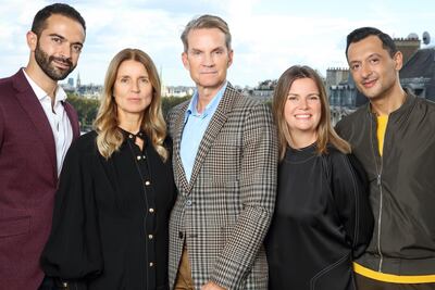 Ayman Fakoussa, co-founder of The Qode, Karla Otto, Alexander Werz, global executive director at Karla Otto, Isabelle Chouvet, founder of K2, and Dipesh Depala, co-founder of The Qode. Courtesy The Qode