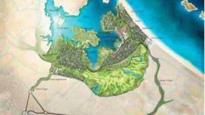 Blue City is designed to house 250,000 people.