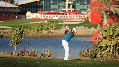 Louis Oosthuizen goes out in the final pairing on Friday with leader Shane Lowry at the Abu Dhabi HSBC Championship presented by EGA. Getty