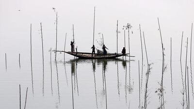 Fishermen in Dhaka, Bangladesh. Mohammad Ponir Hossain / Reuters