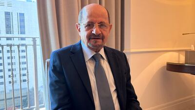 Yemen's Foreign Minister Shaya Mohsen Al Zindani speaks to The National on the sidelines of the Yemen International Forum in Amman, Jordan.