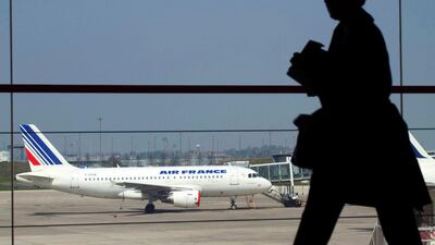 The biggest drop in demand for Air France bookings was coming from travellers from China, Japan and the United States. Gonzalo Fuentes / Reuters