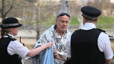 London Fire Brigade said a 'high quantity of chlorine gas' was released inside the centre due to a 'chemical reaction'. Getty Images
