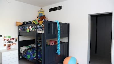 The couple's son's bedroom