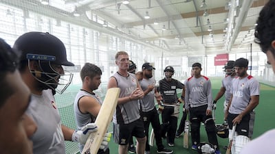 Dougie Brown will be delighted to release his two spinners to work with Australia whenever they are not needed for UAE duty. Satish Kumar for The National