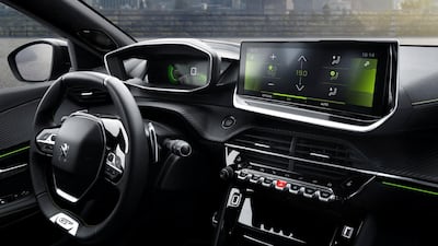 The inner cabin on the 2008.