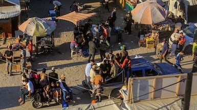 The announcement of the dissolution of the Hamas government in Gaza has left many workers wondering what comes next. AFP