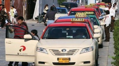 At present, DTC buys most of its cars from Toyota, purchasing 1,600 in the last round of tenders. Paulo Vecina / The National