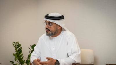 Hamad Al Marar, Edge Group’s managing director and chief executive, says the company exports 20 per cent of its products. Antonie Robertson/The National
