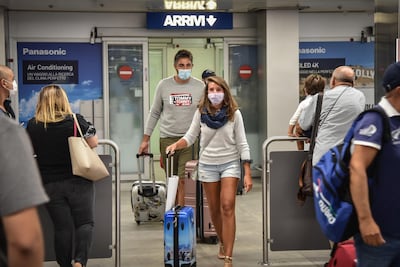 Italy has introduced mandatory testing for anyone arriving from Croatia, Greece, Spain and Malta. EPA