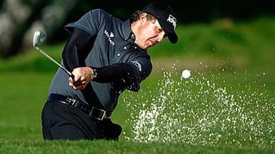Phil Mickelson’s short game will be tested around the amended National Course.