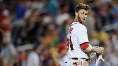 Bryce Harper and the rest of the Washington Nationals batsmen have been missing more than hitting this season.