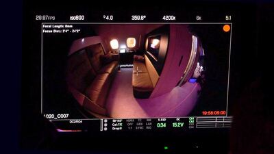 A still from Etihad Airways’ new advert – a virtual reality film starring Nicole Kidman. Courtesy Etihad Airways