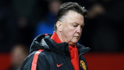 Louis van Gaal's Manchester United side will likely finish the season without a trophy after exiting the FA Cup on Monday night. Michael Regan / Getty Images / March 9, 2015