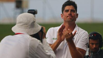 England captain Alastair Cook played a major role in the drawn Test match with a remarkable double hundred. Marwan Naamani / AFP