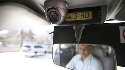 Tracking devices will be used on buses carrying kindergarten and primary school pupils in Abu Dhabi. Silvia Razgova / The National