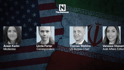 Moderated by Aveen Karim, The National's journalists discuss the US-Iran stand-off in a live Q&A