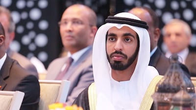 Sheikh Shakhbut bin Nahyan, Minister of State, called on the international community to take decisive steps against the Houthis. Photo: Wam