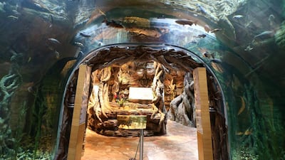 Entrance of the Indoor Green Planet Dubai at the City Walk area in Dubai.