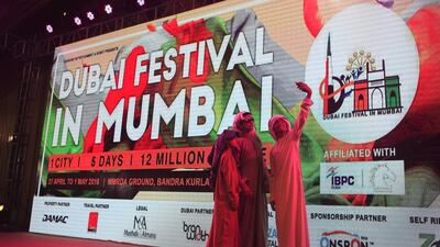 The five-day Dubai Festival in Mumbai is, however, not officially sanctioned by the Dubai government authorities. Subhash Sharma for The National