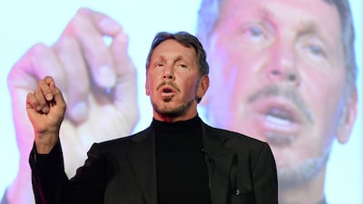 Larry Ellison, co-founder of computer technology company Oracle, is fifth on the list with a net worth of $141 billion. AFP
