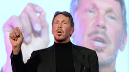 Larry Ellison, executive chairman and chief technology officer of Oracle, predicts that AI will significantly change healthcare outcomes. AFP