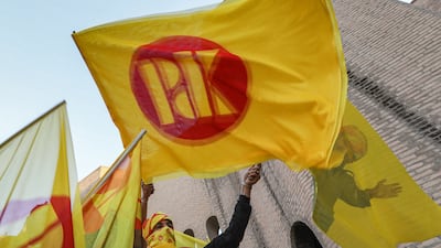 The KDP announced in March that it would boycott the elections. AFP