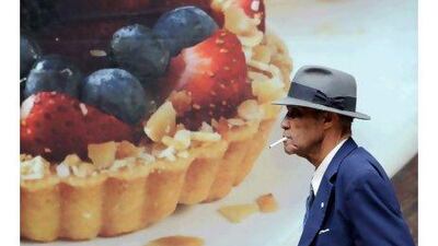 New York's smokers are puffing nervously in the face of new measures that make their habit the most expensive in the US.