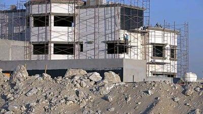 A total of 3,565 homes were completed in Abu Dhabi during the three months to June, up from 3,088 in the first quarter. Above, a villa under construction in Khalifa City B. Jeff Topping / The National