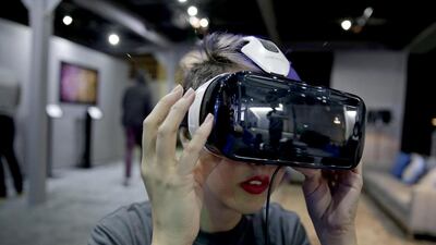 The Oculus virtual reality headset. Eric Risberg / AP Photo