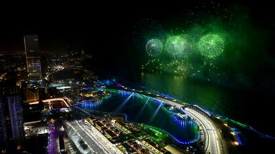 A Formula One circuit in Jeddah. High transport costs, caused by the rally in crude prices, contributed to a rise in Saudi Arabia's cost of living index. Getty